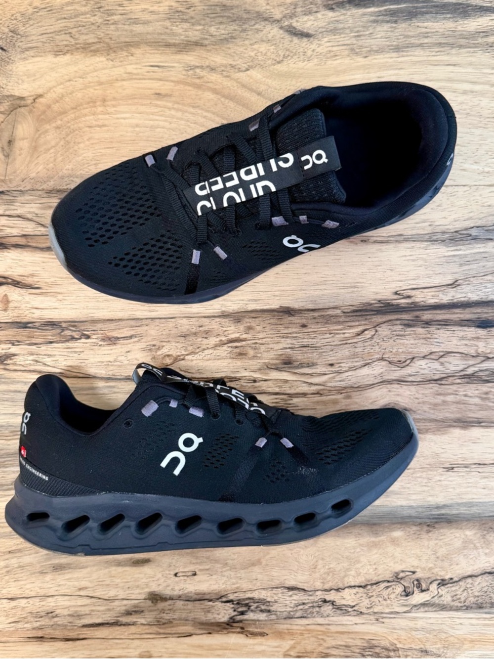 On Cloudsurfer 2 Black Running Shoes (Women’s)